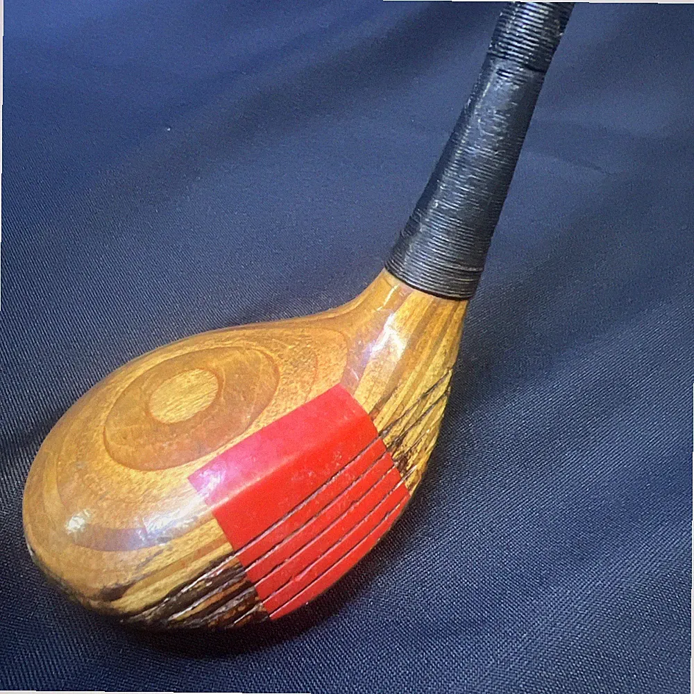 Vintage Golf Club BAFFLER Driver ~ Laminated Maple Driver ~ Lamkin Grip ~ RH