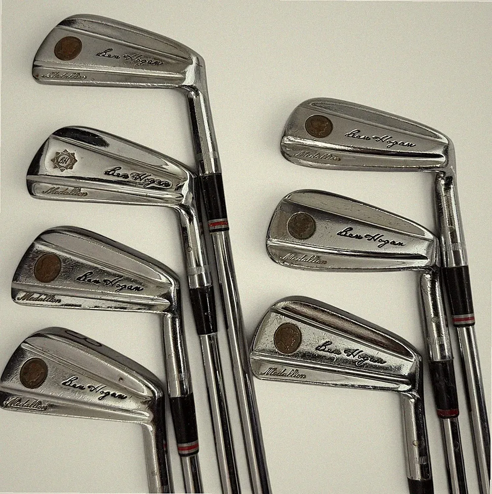 Vintage Golf Clubs Ben Hogan Medallion Irons Set 3-9 Apex 3