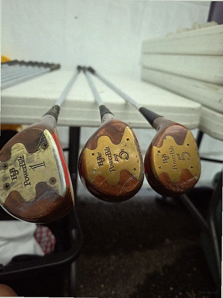 H&B PowerBilt Persimmon Woods Set