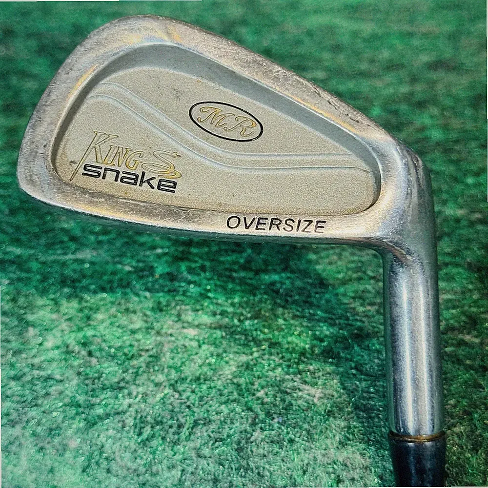 Vintage King Snake 5 Iron Mens RH Oversize Cavity Steel Lamkin Black Golf Club