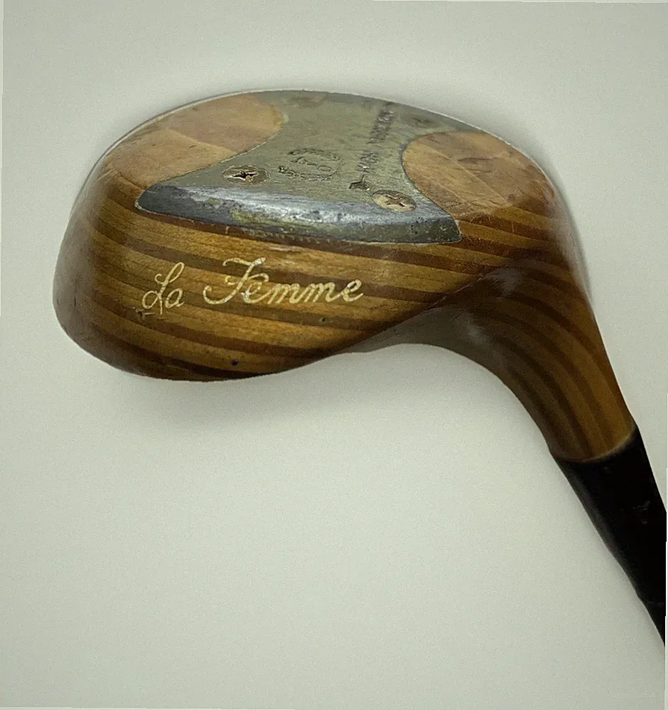 Vintage La Femme Wood Driver 1 Lamkin USA