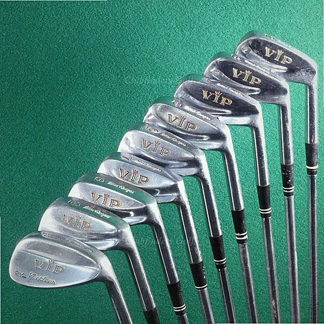VINTAGE MacGregor 1967 VIP by Nicklaus 2-PW Iron Set Tourney Taper Steel Medium