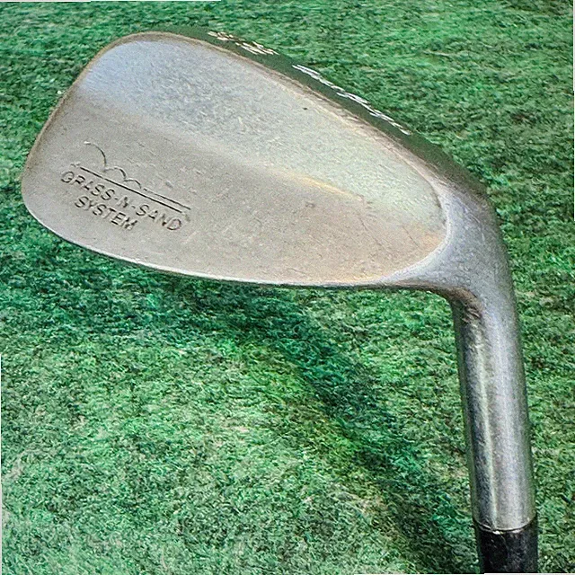 Vintage MacGregor 56° Sand Wedge Mens RH Steel Silver Grass-N-Sand Golf Club
