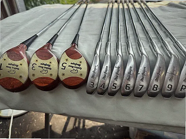 Vintage MacGregor Jack Nicklaus Golden Bear Golf Club Set 1 Repair,3,5W 3-PW RH