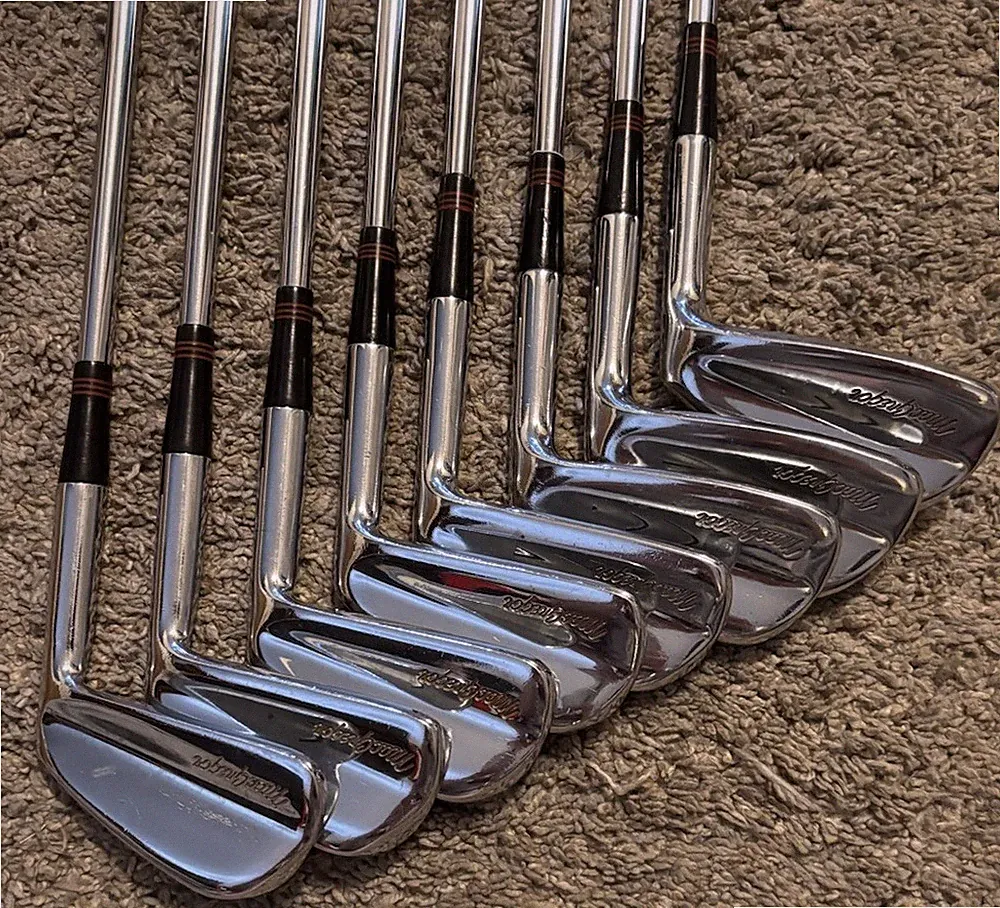 Vintage MacGregor MT Tourney Forged Iron Set 3-10 Classic Leather Grips