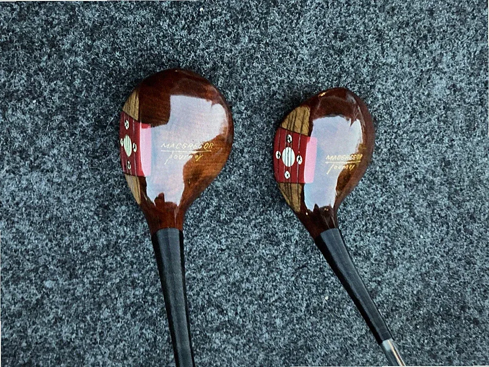 VINTAGE MACGREGOR TOURNEY PT2W EYE O MATIC 60 PERSIMMON 3 4 WOODS