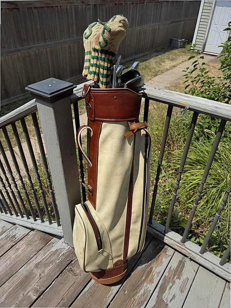 Vintage MacGregor Tourney & Wilson Babe Zaharias Complete Golf Set w/ Bag