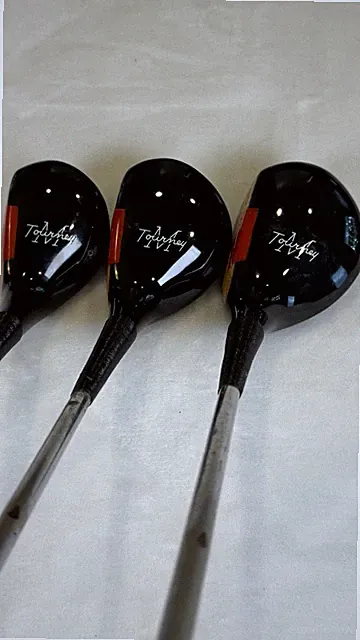 Vintage MacGregor Tourney Wood Golf Club Set 2 3 5 Driver Persimmon Lot