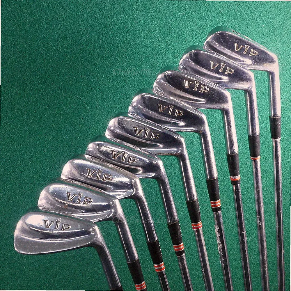 VINTAGE MacGregor VIP Blade 2-10 Iron Set Stepped Steel Stiff