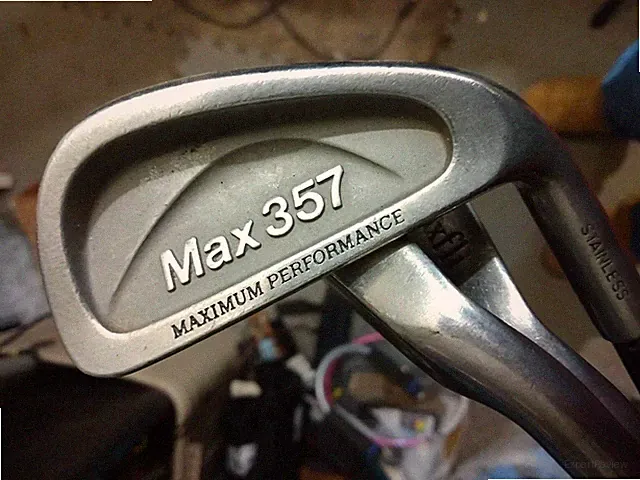 Vintage MaxFli 3 ,4 & 6 Graphite Stiff Shaft 357 Series Irons new karma grips rh