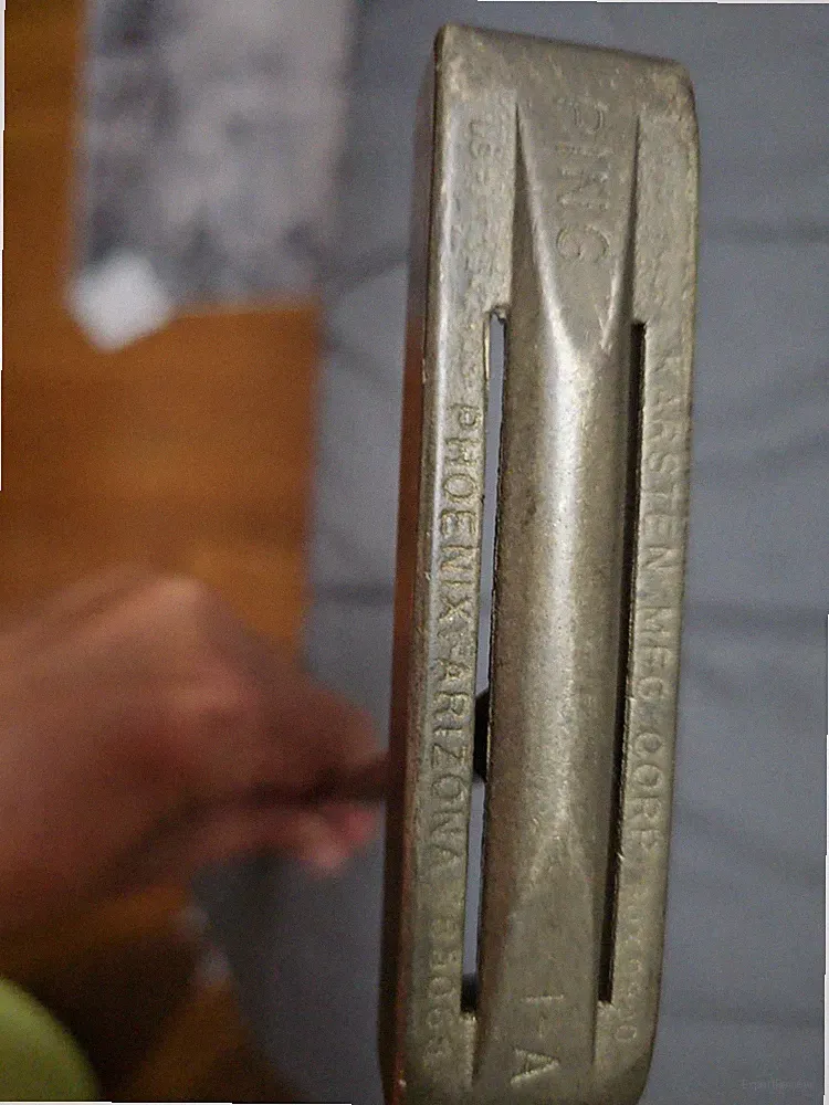 Vintage PING Karsten 1-A Putter 35” 85029 Patent 3042405 Original Grip