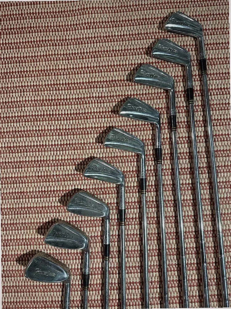 Vintage Powerbilt Citation Golf Club Set Of 9 Irons = 2 Thru Pw
