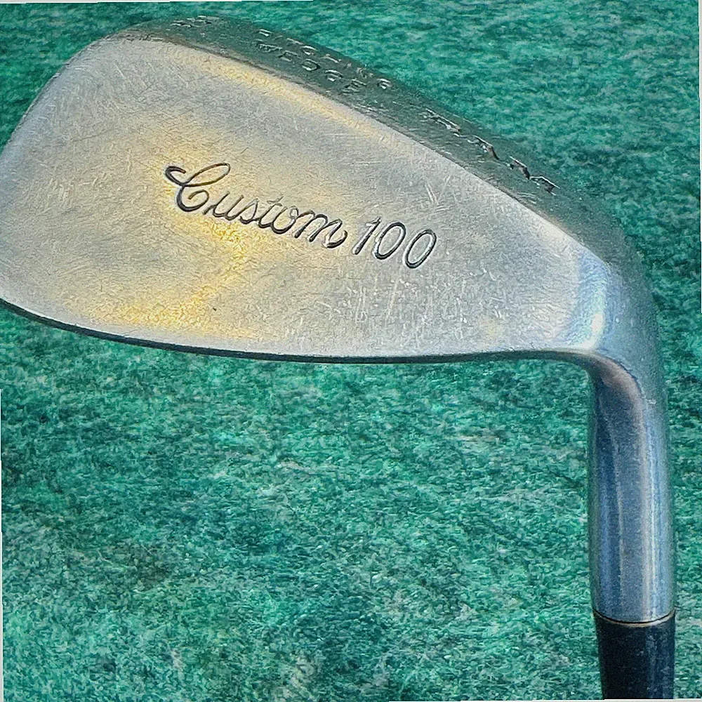 Vintage RAM Custom 100 Pitching Wedge Mens RH Steel Silver USA Golf Club