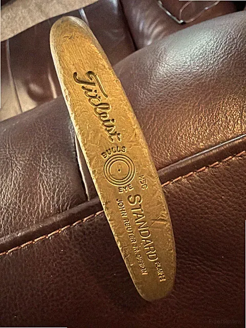 Vintage RARE Titleist Bullseye M5C Standard Putter John Reuter Jr. 35” Original