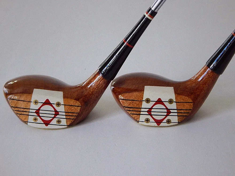 Vintage Refinished MacGregor 060W 3 & 4 Woods - A flex