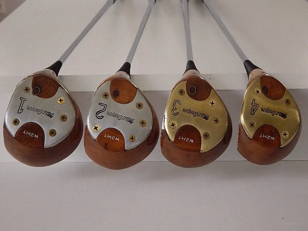 Vintage Refinished MacGregor MT Tourney W2MT 1, 2, 3 & 4 Woods - Late 1960's
