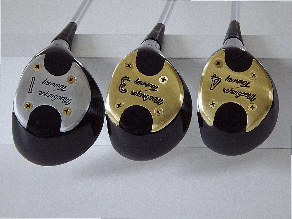 Vintage Refinished MacGregor Tourney 1, 3, and 4 Woods - lite flex