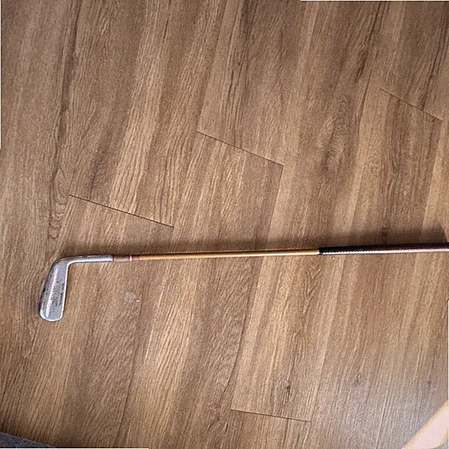 Vintage Spalding Craftsman Tournament Model Single Iron RH Wood Shaft
