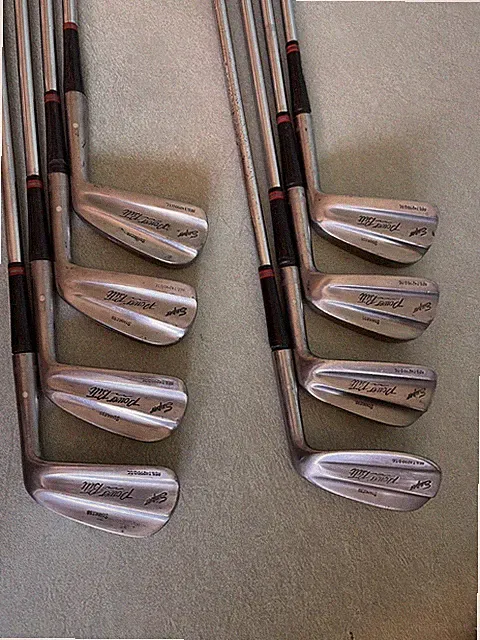 Vintage Super Power Bilt Gold Club Iron Set 2-9