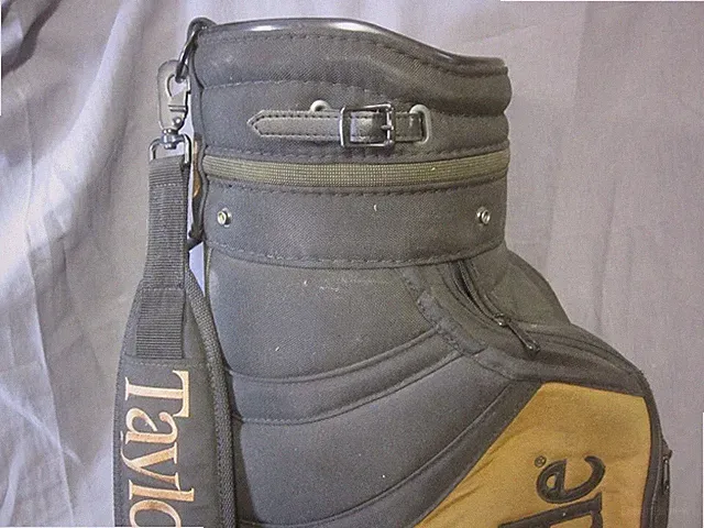 Vintage TaylorMade Burner Bubble Ti Bubble Golf Staff Cart Carry Strap Bag