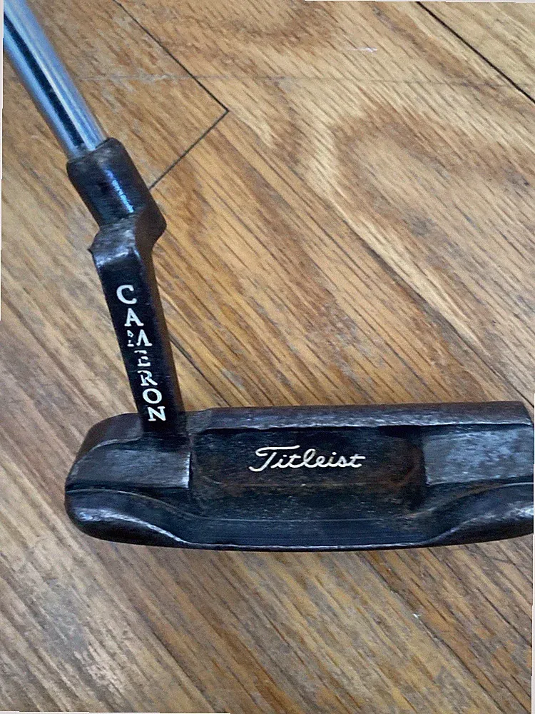 Vintage Titleist Scotty Cameron Black Oxide Blade Putter Classic Early Model 35