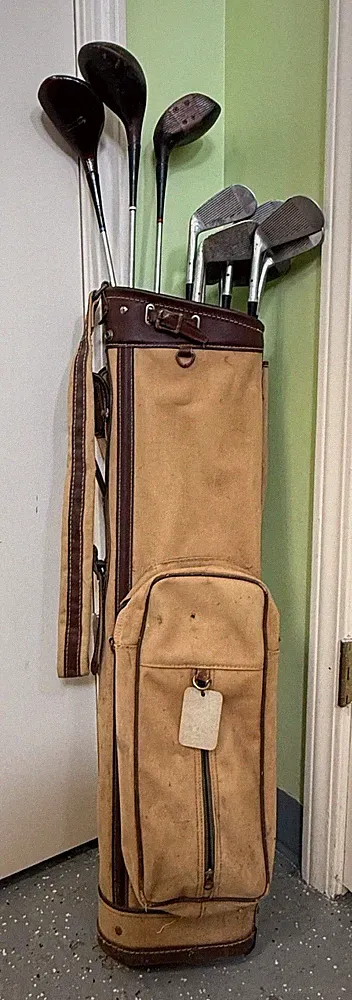 Vintage Walter Hagen American Lady 11 Golf Club Set with Cloth Bag