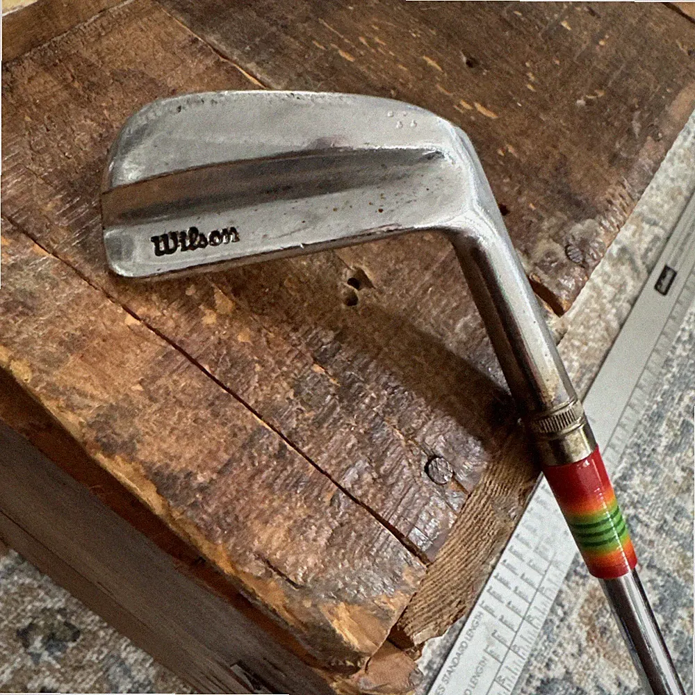Vintage Wilson Golf RH Steel 35” Chipper Golf Club W/custom BB&F Ferrule
