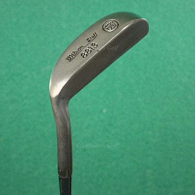 VINTAGE Wilson Staff 8813 Forged Blade Heel-Shafted 34" Putter Golf Club *READ*