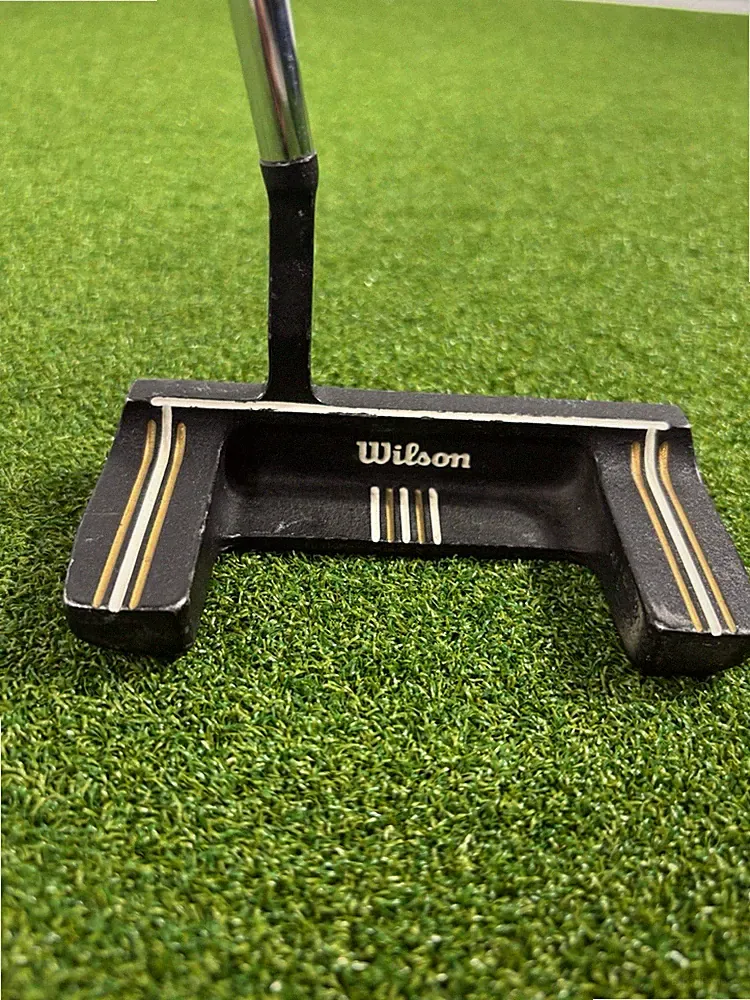 Vintage Wilson TPA I Putter 36” RH Heel Shaft Mallet Black Golf Club