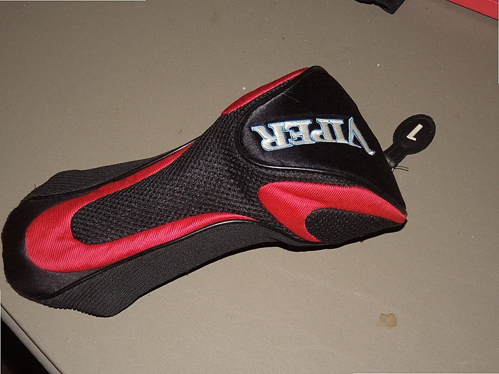Viper #1 Driver Golf Club Head Cover Snake Eyes L/N