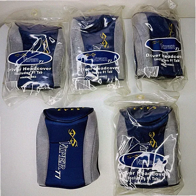Snake Eyes Viper Ti Driver Head Cover Blue Lot of 5