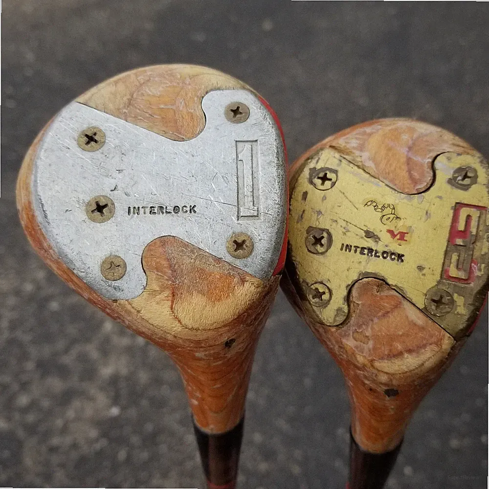 VTG RAM Interlock 1 & 3 Wood Golf Club Steel RH Vintage