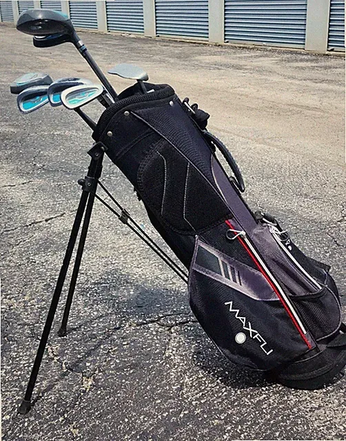 Walter Hagen Jr. Girls 7 Club Set with Stand Bag for kids 36-40" Tall Juniors