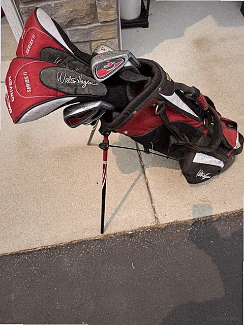 Walter Hagen Jr. Series II Full Set RH Includes Original Stand Bag