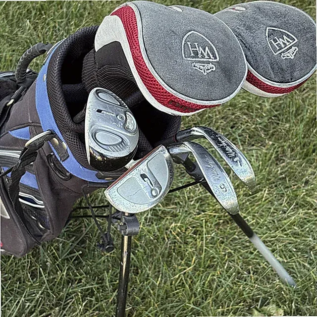 Walter Hagen Series II 2 Jr Junior Kids 6 Golf Club Set Bag RH *NEED GRIPS *READ