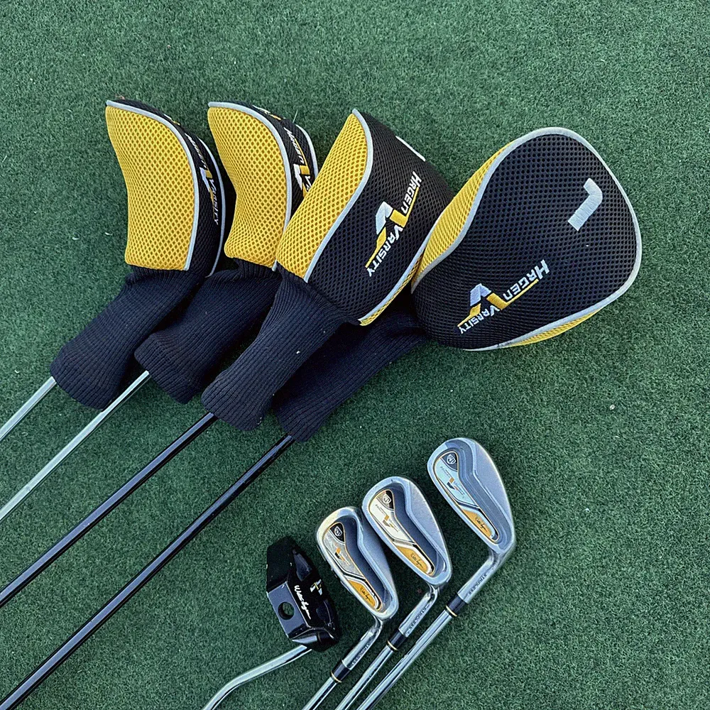 Walter Hagen Varsity Golf Club Set With Driver, Woods, Irons, Putter WOW NICE!