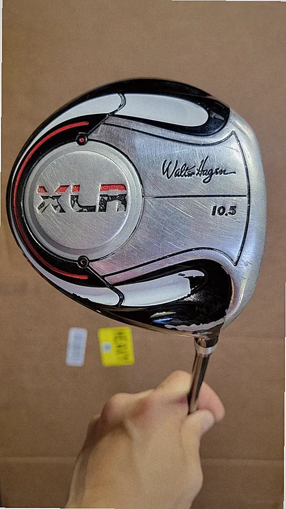 Walter Hagen XLR Driver 10.5° RH Golf Club Graphite Shaft Regular Flex 46.25"