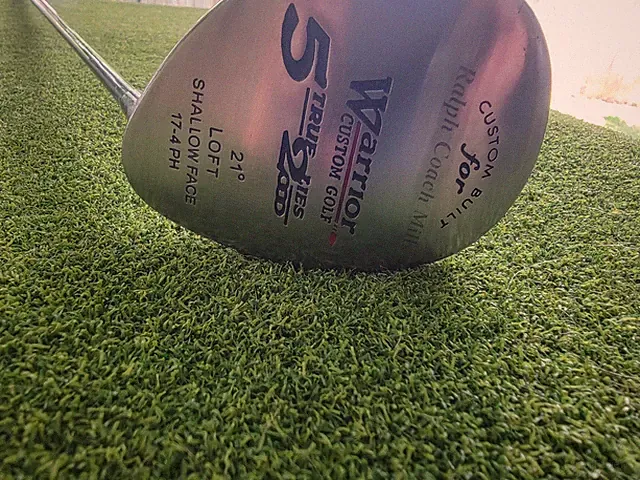 Warrior Custom Golf 5 True Lies 2000 Wood 21 Deg Graphite RH