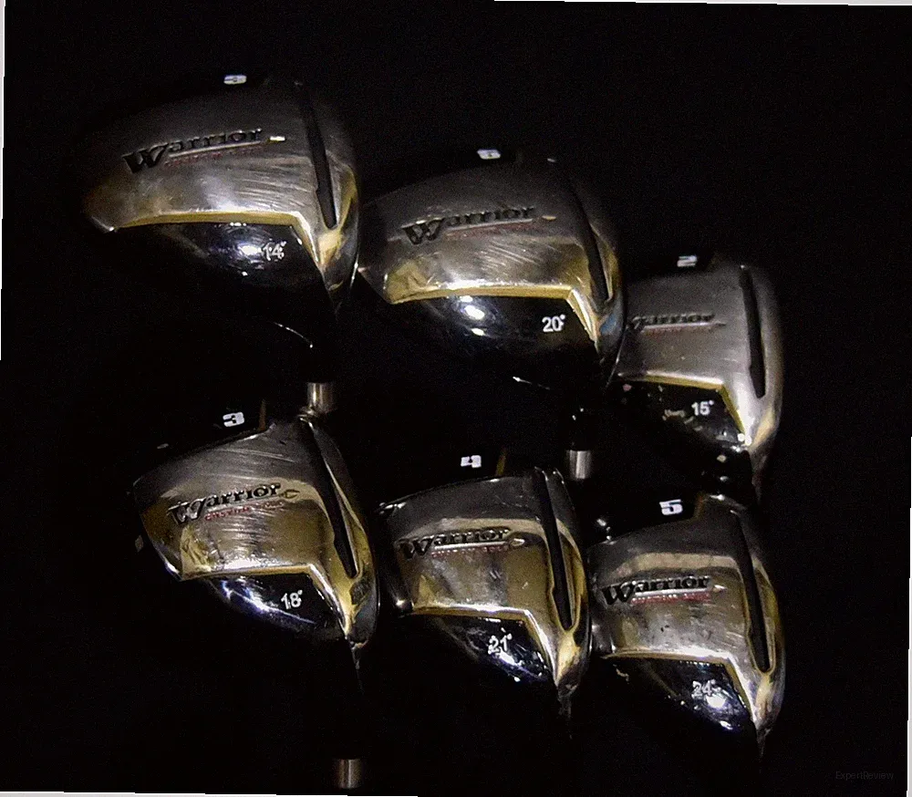 Warrior Custom Golf Set 3,5 Woods 2-5 Hybrids