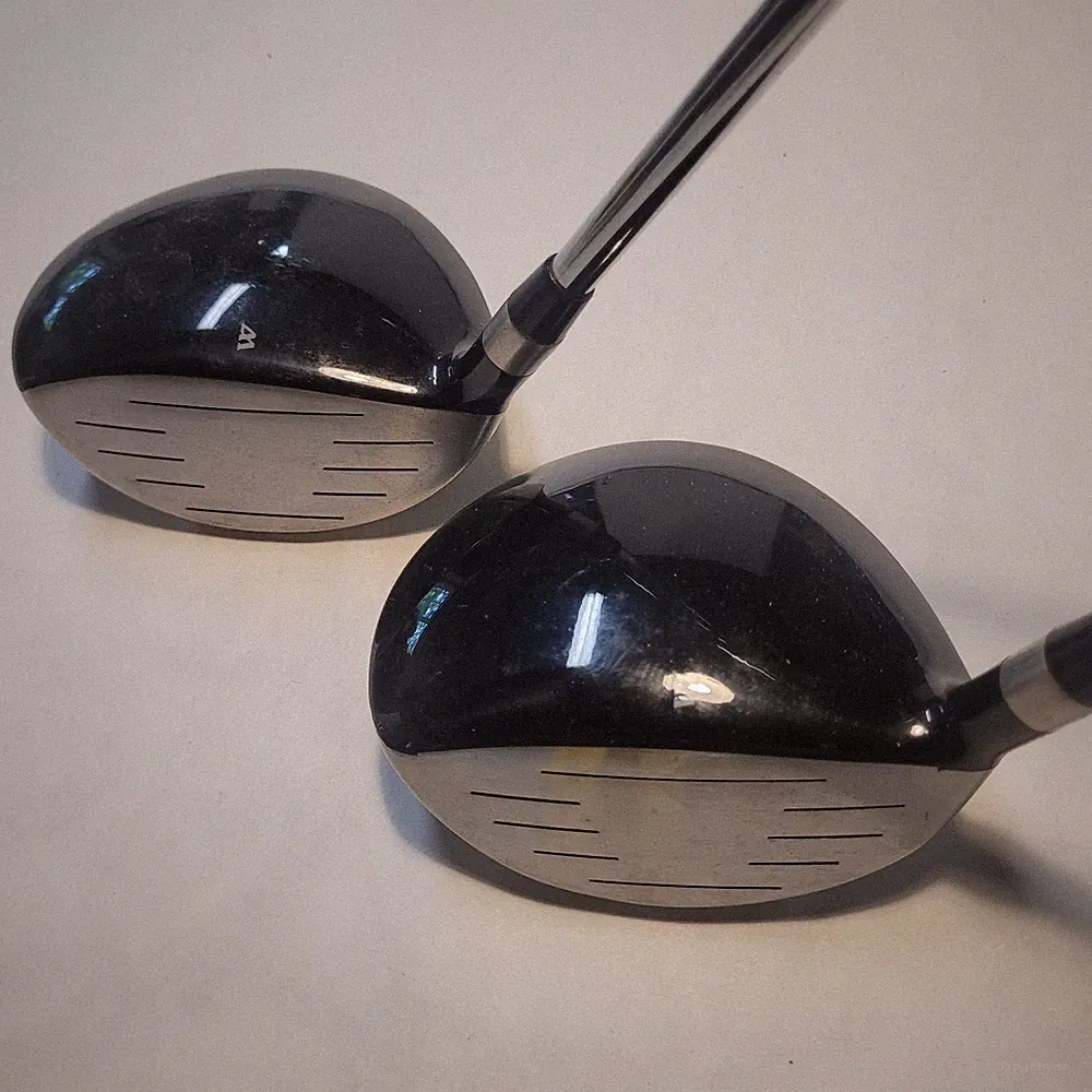 Warrior Custom Golf TE 5 and 7 Fairway Woods With Steel Shafts, Right Handed