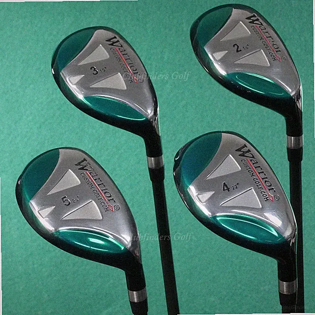 Warrior Custom Golf Tomahawk 2, 3, 4 & 5 Hybrids Factory Graphite Firm SET OF 4