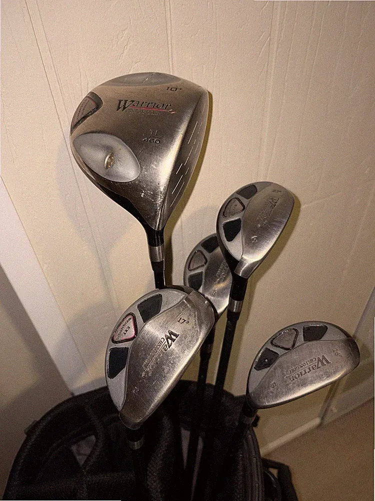 Warrior Golf Woods DRIVER-5WOOD Right Handed Regular Shafts Golf Club Set