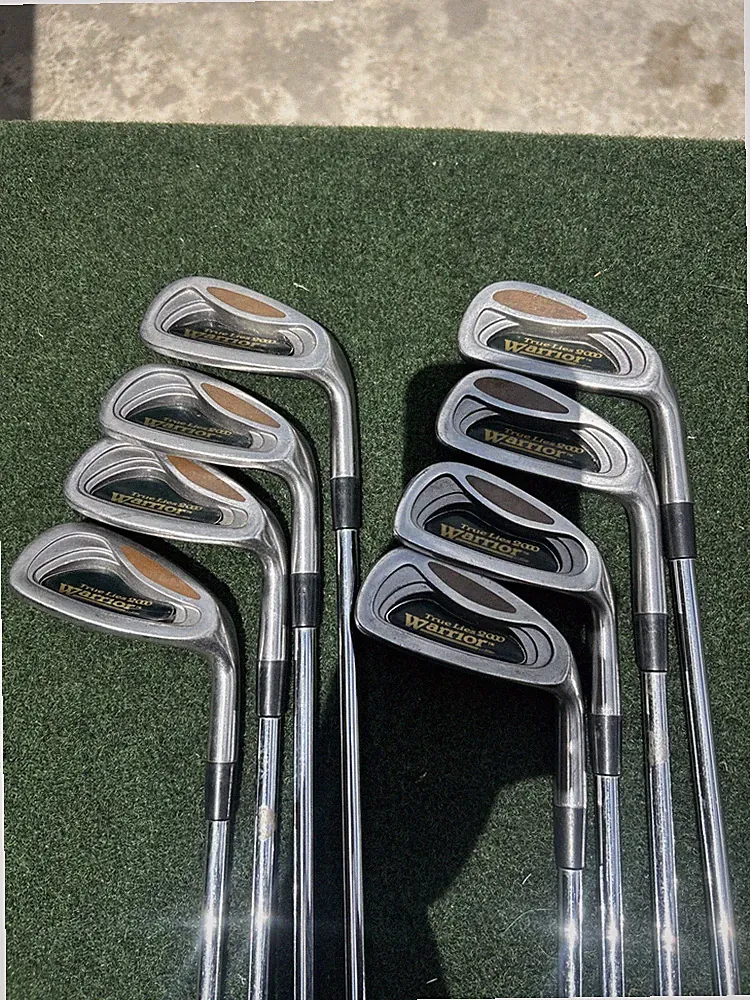 Warrior True Lies 2000 3-PW Iron Set Rh Stiff Flex Steel +1”