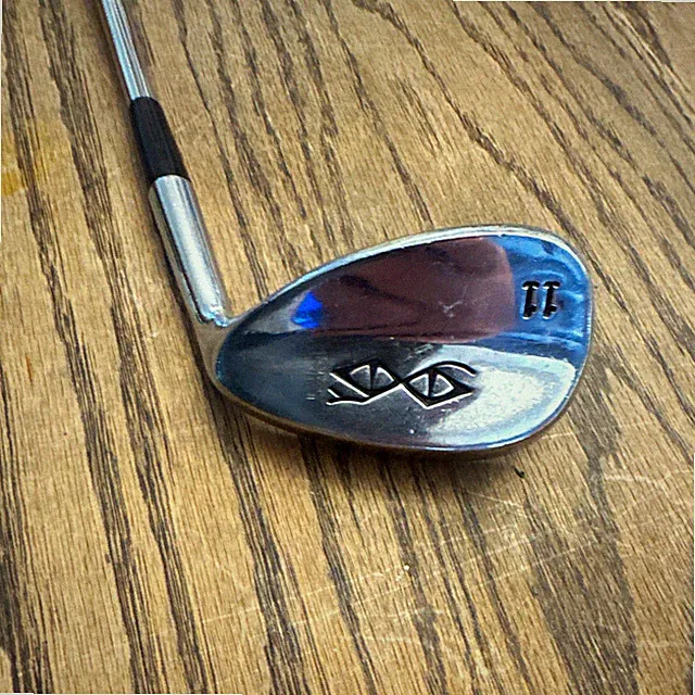 Wedge Golf Club Steel Shaft Right-Handed 1pc Silver/Black/Gray