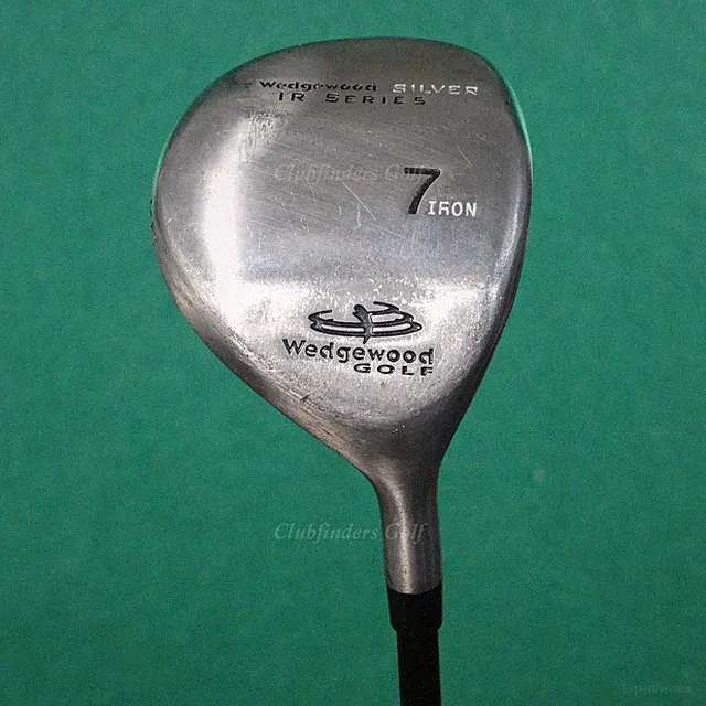 Wedgewood Golf Silver IR Series 34° Single 7 Iron Factory Graphite Regular