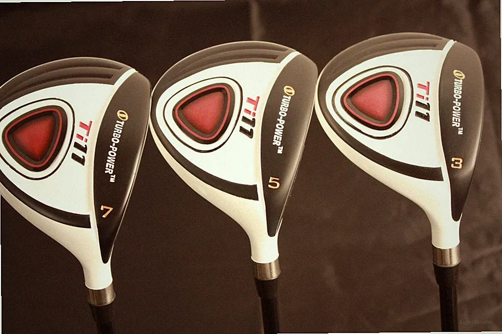 WHITE FAIRWAY WOODS 3 5 7 SENIOR FLEX GOLF CLUBS SET + HEADCOVERS