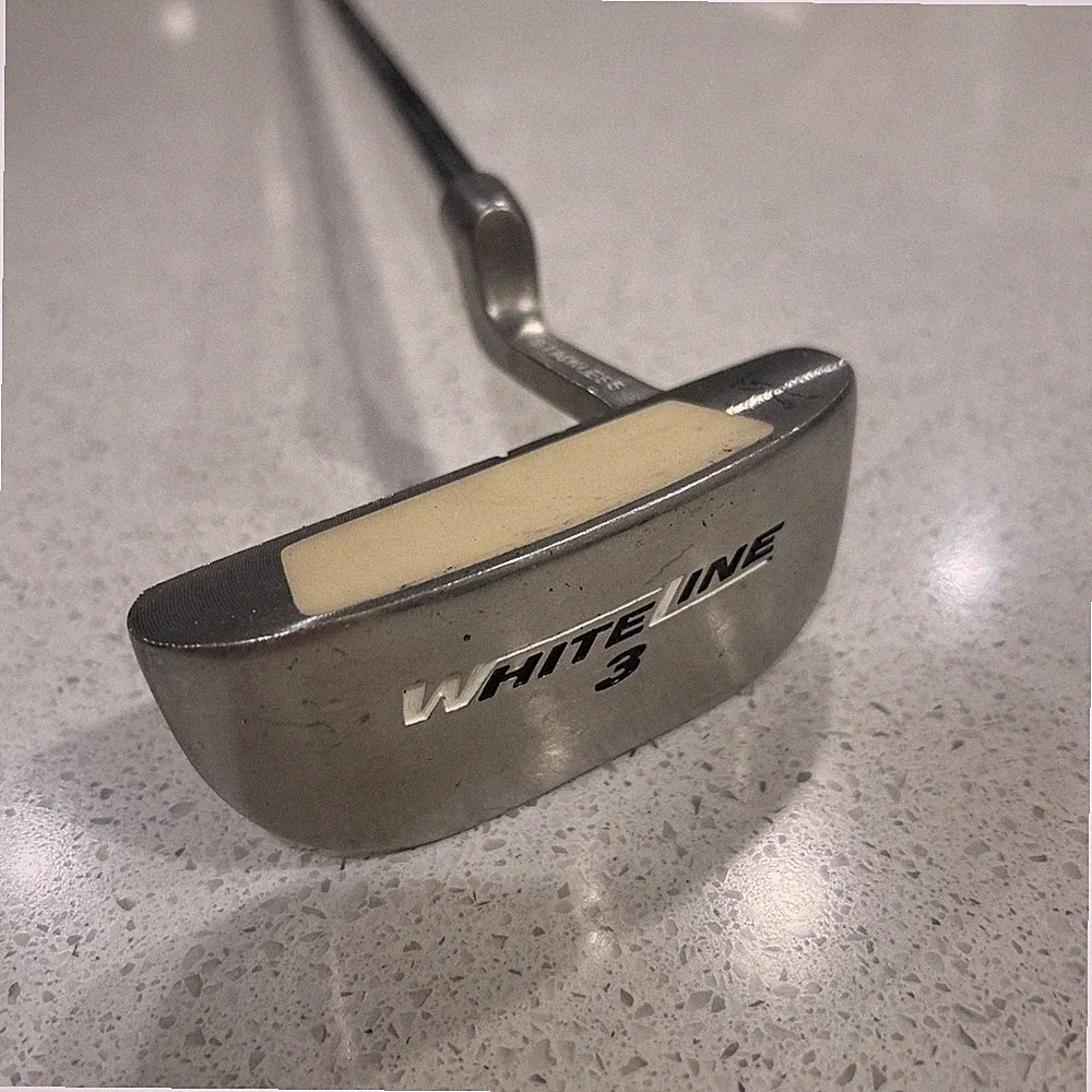 WHITE LINE 3 Golf Putter 36in RH Stainless Steel True Temper Shaft Club ⛳