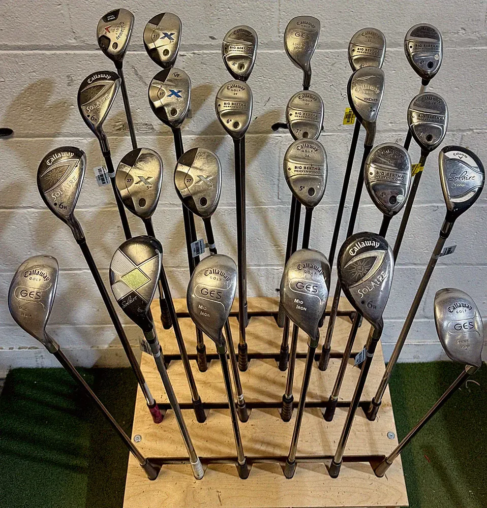 Callaway Hybrid Golf Clubs Lot of 40