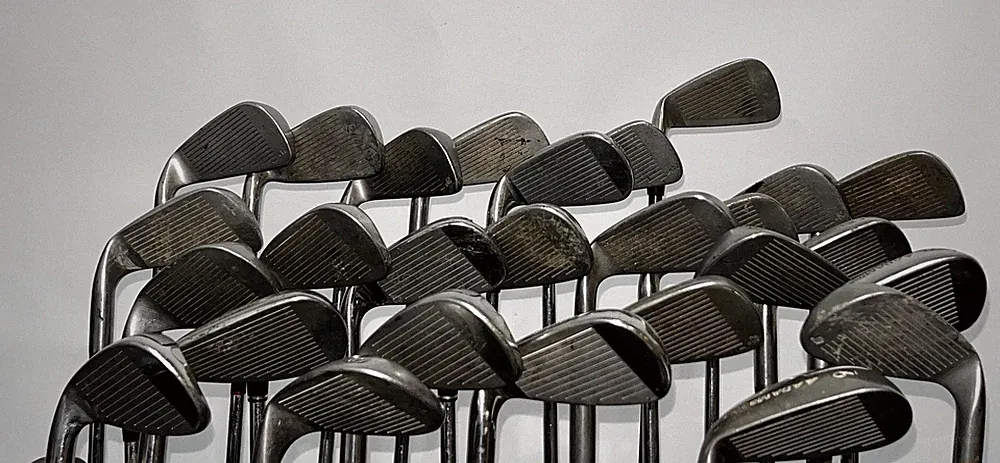 Wholesale Lot of 50 Golf Clubs - Assorted Single Irons and Wedges. Tommy Armour