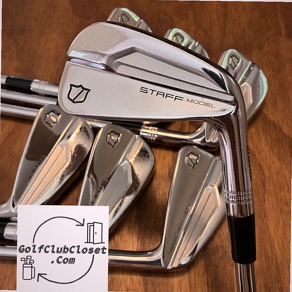Wilson 2024 Staff Model Blade Iron Set / 4-PW Stiff Flex Steel DG Mid S300